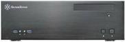 SilverStone Grandia GD04 - Desktop - micro ATX - ohne Netzteil (ATX / PS/2) - Schwarz - USB/Audio
