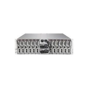 Super Micro Supermicro SuperServer 5038ML-H12TRF - 12 Knoten - Cluster - Rack-Montage - 3U - 1-Weg - keine CPU - RAM 0GB - keine HDD - AST2400 - 1GbE - Monitor: keiner - Schwarz (SYS-5038ML-H12TRF)