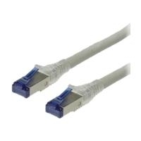 ROLINE - Patch-Kabel - RJ-45 (M) - RJ-45 (M) - 70 m - SFTP, PiMF - CAT 6a - gepresst, Solid, glatt, halogenfrei - Grau (21.15.0878)