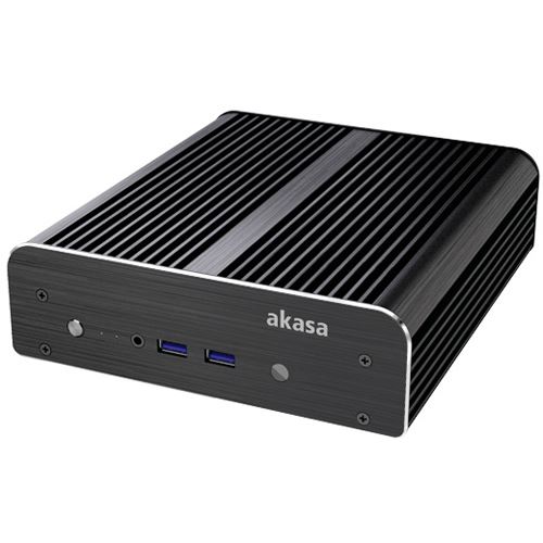 Akasa Newton S UCFF-Gehäuse (Intel NUC), 65W Netzteil, OEM - sch (A-NUC15-M1B06E)