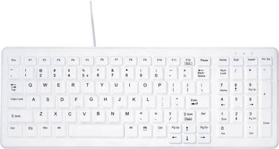 Active Key MedicalKey AK-C7000 - Tastatur - kabellos - 2,4 GHz - Deutsch - weiß (AK-C7000F-FU1-W/GE)