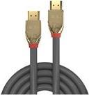 Lindy Gold Line - HDMI mit Ethernetkabel - HDMI (M) bis HDMI (M) - 20 m - Dreifachisolierung - Grau - 4K Unterstützung