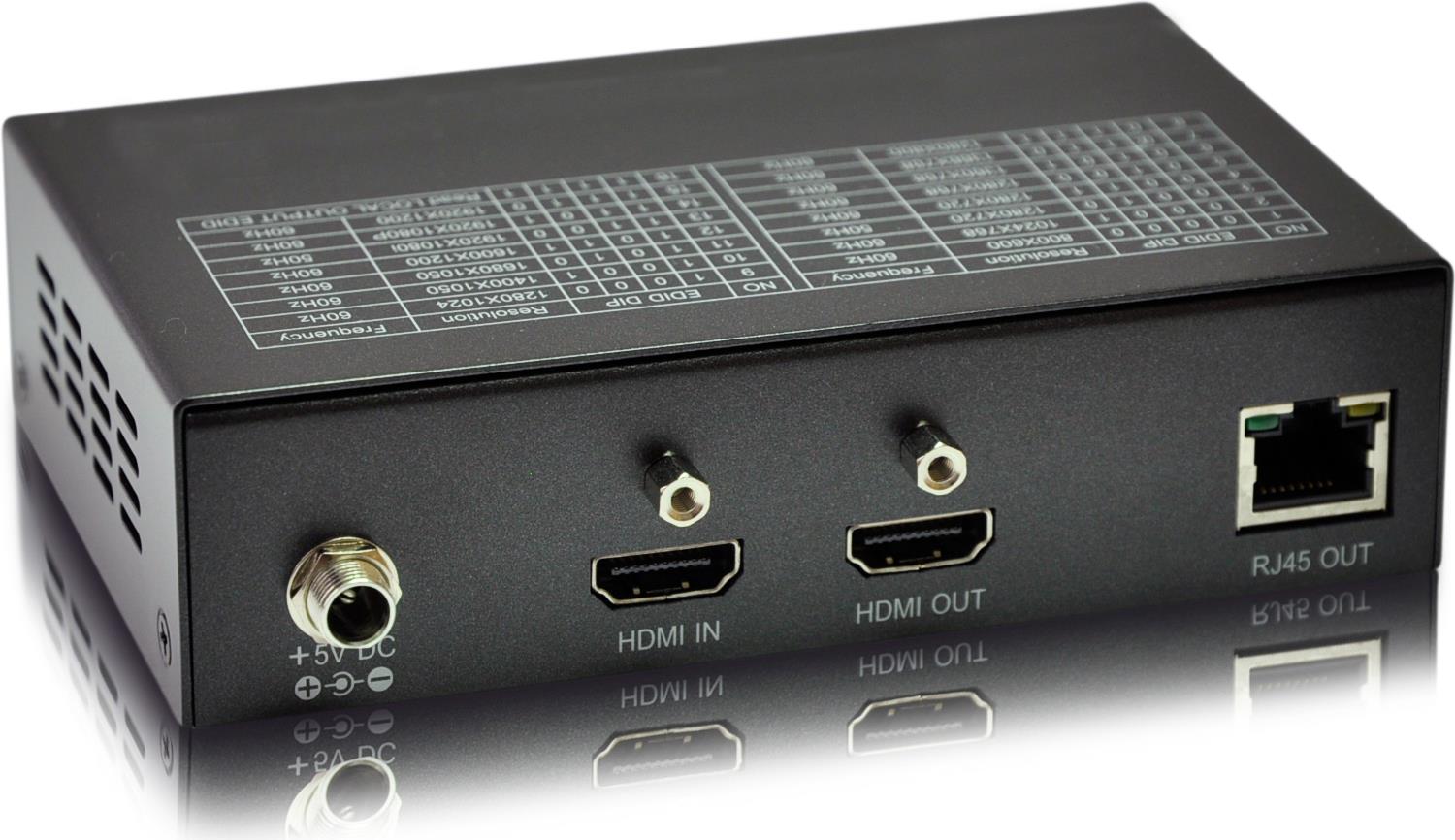 LevelOne HVE-9111T HDMI over Cat.5 Transmitter - Erweiterung für Video/Audio - Sender - 10Mb LAN - über CAT 5 - bis zu 300 m (HVE-9111T)