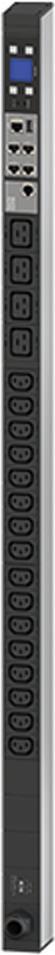 Bachmann BlueNet BN3000 RCM - Stromverteilungseinheit (Rack - einbaufähig) - Wechselstrom 400 V - Ethernet 10/100 - Ausgangsanschlüsse: 20 (4 x IEC 60320 C19, 16 x IEC 60320 C13) - 1U - 3 m Schnur