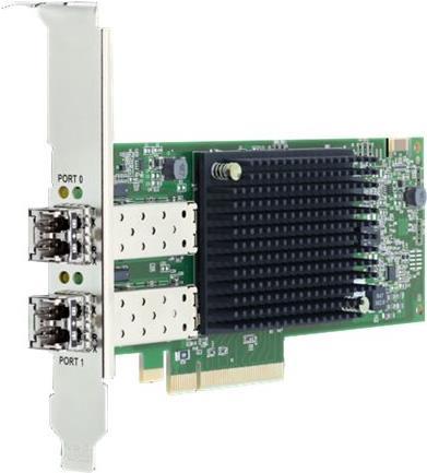 Broadcom Emulex LPE35002-M2 - Hostbus-Adapter - PCIe 4.0 x8 Low-Profile - 32Gb Fibre Channel Gen 7 (Short Wave) x 2 (LPE35002-M2)