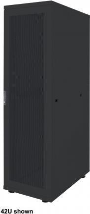 Intellinet - Basic - Schrank - Netzwerkschrank - Schwarz, RAL 9005 - 42HE - 48,3 cm (19") (715461)