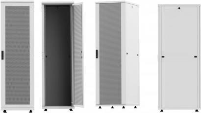 Intellinet - Basic - Schrank - Netzwerkschrank - Grau, RAL 7035 - 42HE - 48,3 cm (19") (715478)