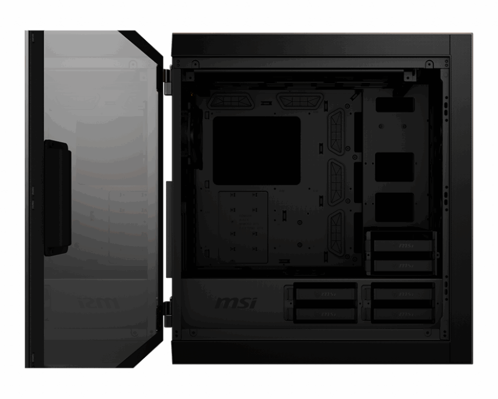 MSI MPG SEKIRA 500G - Midi Tower - Erweitertes ATX - ohne Netzteil (ATX) - USB/Audio (306-7G05G21-W57)