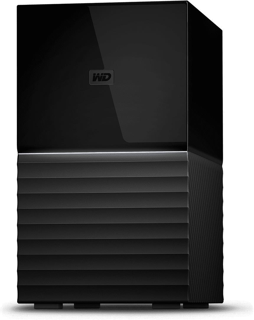 WD My Book Duo WDBFBE0280JBK - Festplatten-Array - 28 TB - 2 Schächte - HDD 14 TB x 2 - USB 3.1 Gen 1 (extern)