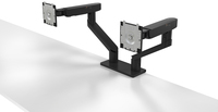 Dell Dual Monitor Arm - MDA20 - Tischhalterung für 2 LCD-Displays (einstellbarer Arm) - Schwarz - Bildschirmgröße: 48,3-68,6 cm (19"-27") - Montageschnittstelle: 100 x 100 mm (DELL-MDA20)