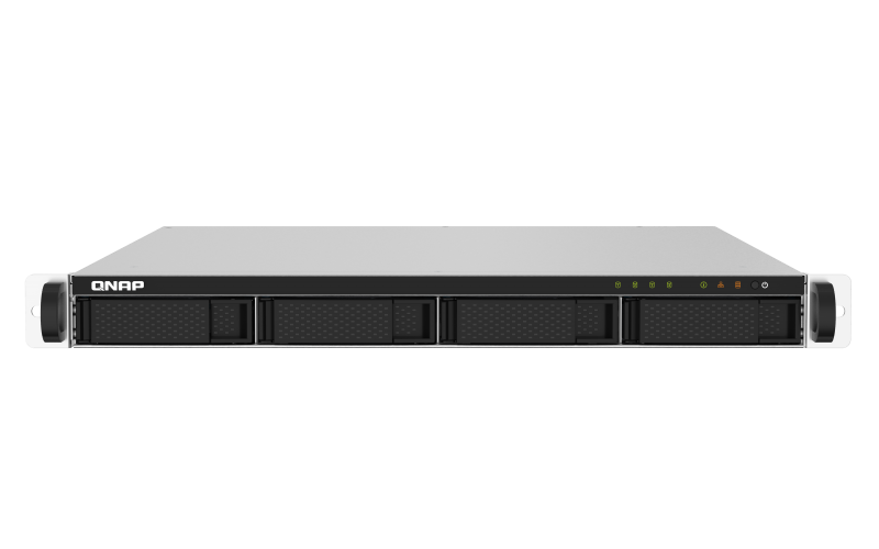 QNAP TS-432PXU - NAS-Server - 4 Schächte - Rack - einbaufähig - SATA 6Gb/s - RAID 0, 1, 5, 6, 10, JBOD - RAM 2 GB - 2.5 Gigabit Ethernet / 10 Gigabit Ethernet - iSCSI - 1U