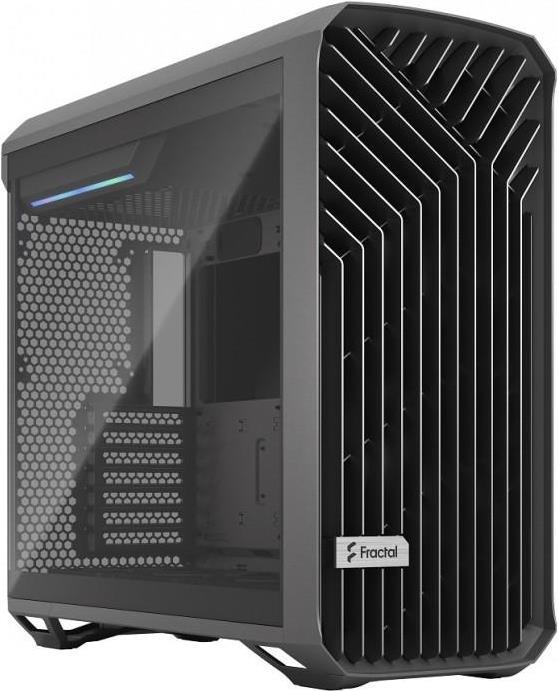 Fractal Design Torrent - Tower - Erweitertes ATX (gehärtetes Glas) - keine Spannungsversorgung (ATX) - Grau - USB/Audio (FD-C-TOR1A-02)