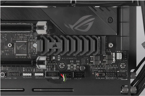 CORSAIR MP600 PRO XT - SSD - verschlüsselt - 2 TB - intern - M.2 2280 - PCI Express 4.0 x4 (NVMe) - 256-Bit-AES - integrierter Kühlkörper