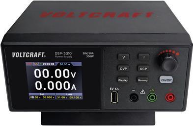 VOLTCRAFT DSP-3010 Labornetzgerät, einstellbar 0 - 30 V 0 - 10 A 300 W USB Slave-Funktion Anzahl Ausgänge 1 x (VC-12231815)
