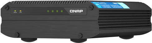 QNAP TS-i410X - NAS-Server - 4 Schächte - SATA 6Gb/s - RAID 0, 1, 5, 6, 10, JBOD - RAM 8GB - 10 Gigabit Ethernet - iSCSI Support (TS-I410X-8G)
