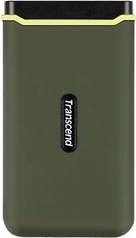 Transcend ESD380C - SSD - 2TB - extern (tragbar) - USB 3,2 Gen 2x2 - Military Green (TS2TESD380C)
