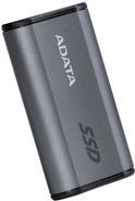 ADATA SE880 - SSD - 500GB - extern (tragbar) - USB 3,2 Gen 2x2 (USB-C Steckverbinder) - Titanium Gray (AELI-SE880-500GCGY)