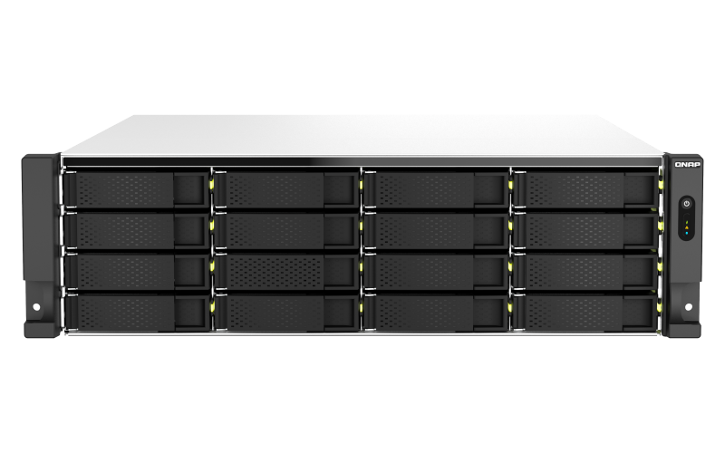 QNAP TS-H2287XU-RP - NAS-Server - 22 Schächte - Rack - einbaufähig - SATA 6Gb/s - RAID 0, 1, 5, 6, 10, 50, 60, JBOD - RAM 32GB - 2,5 Gigabit Ethernet / 10 Gigabit Ethernet - iSCSI Support - 3U (TS-H2287XU-RP-E2336-32G)