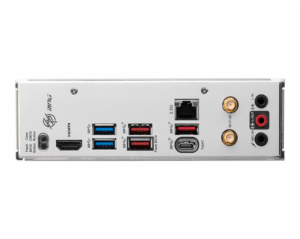 MSI MPG B650I EDGE WIFI - Motherboard - Mini-ITX - Socket AM5 - AMD B650 Chipsatz - USB 3,2 Gen 1, USB 3,2 Gen 2, USB-C 3,2 Gen2, USB-C 3,2 Gen 2x2 - 2,5 Gigabit LAN, Wi-Fi, Bluetooth - Onboard-Grafik (CPU erforderlich) - HD Audio (8-Kanal) (7D73-001R)