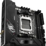 ASUS ROG Strix B650E-I Gaming WiFi - Motherboard - Mini-ITX - Socket AM5 - AMD B650 Chipsatz - USB-C 3,2 Gen 2x2, USB-C 3,2 Gen2, USB 3,2 Gen 2, USB 3,2 Gen 1 - 2,5 Gigabit LAN, Wi-Fi 6E - Onboard-Gr