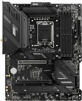 MSI MAG B760 TOMAHAWK WIFI - Intel - LGA 1700 - Intel® Celeron® - Intel® Pentium® Gold - LGA 1700 - DDR5-SDRAM - 128 GB (7D96-003R)
