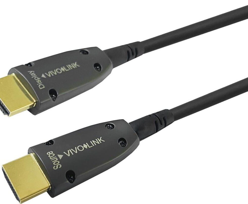 VivoLink Armoured Optic HDMI 4K Cable 30m - Kabel - Digital/Display/Video - 30 m (PROHDMIOP30AM)