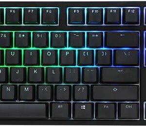 DuckyChannel Ducky One 2 - Tastatur - RGB - Hintergrundbeleuchtung - USB - QWERTY - USA - Tastenschalter: CHERRY MX (DKON1808ST-AUSPDAZT1)