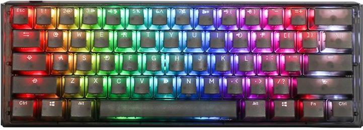 DuckyChannel Ducky One 3 Mini - Aura Edition - Tastatur - Hintergrundbeleuchtung - USB - QWERTZ - Deutsch - Tastenschalter: CHERRY MX (DKON2161ST-BDEPDABAAAC1)