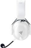 Razer BlackShark V2 PRO - 2023 Edition - Headset - ohrumschließend - Bluetooth / 2,4 GHz Funkfrequenz - kabellos - Geräuschisolierung - weiß (RZ04-04530200-R3M1)