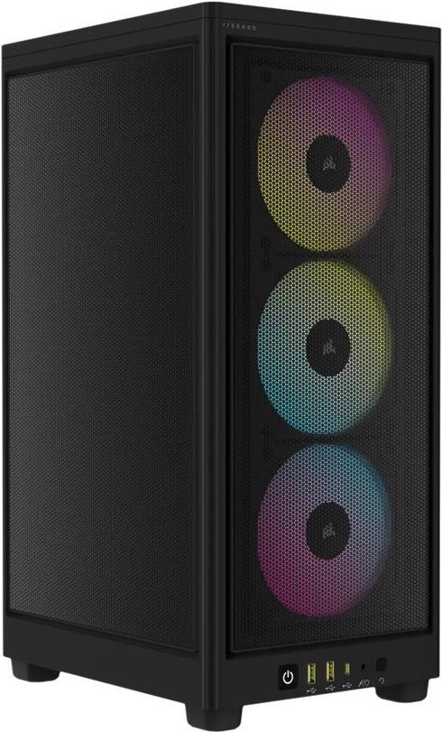 CORSAIR 2000D AIRFLOW - SFF-Tower - Mini-ITX - Schwarz - USB/Audio (CC-9011246-WW)
