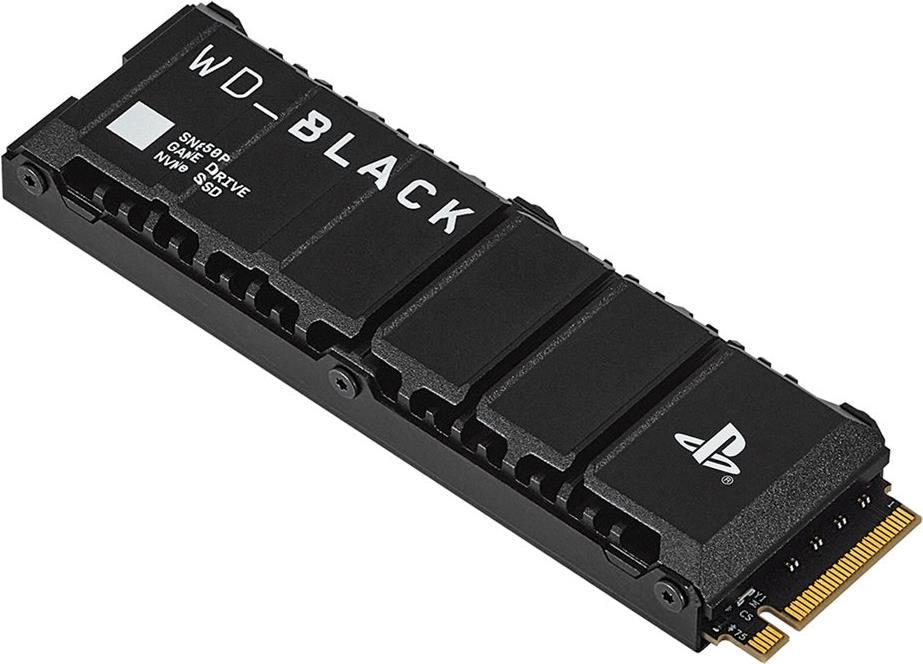 WD Black SN850P NVMe SSD WDBBYV0020BNC-WRSN - SSD - 2TB - intern - M.2 2280 - PCIe 4,0 x4 (NVMe) - integrierter Kühlkörper (WDBBYV0020BNC-WRSN)