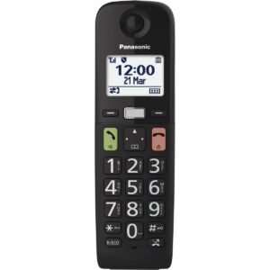 Telefono Senza Fili Panasonic KX-TGU112EXB Nero