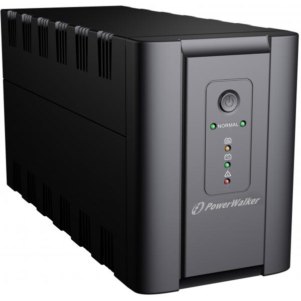 PowerWalker VI 2200 IEC gruppo di continuità [UPS] A linea interattiva 2,2 kVA 1200 W 6 presa[e] AC (VI 2200 SH IEC UPS 2200VA/ - 1200W - Line-Interactive with 2x Schuko + 2x IEC outlet - Warranty: 24M)