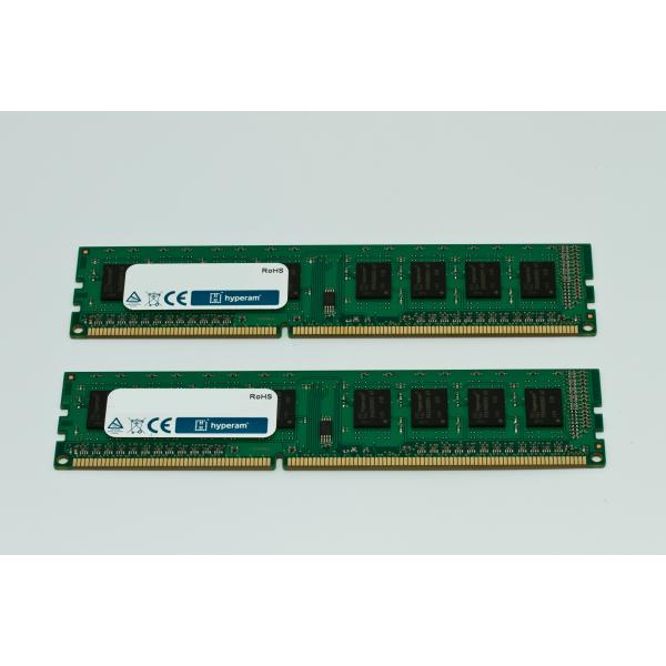 Hypertec HYUK31025684GBECCOE memoria 4 GB DDR3 1066 MHz Data Integrity Check [verifica integrità dati] (A Hypertec Hyperam 4GB 1066Mhz Legacy DDR3 [2x2GB] Single Rank ECC DIMM Kit 256X8 [Lifetime warranty])