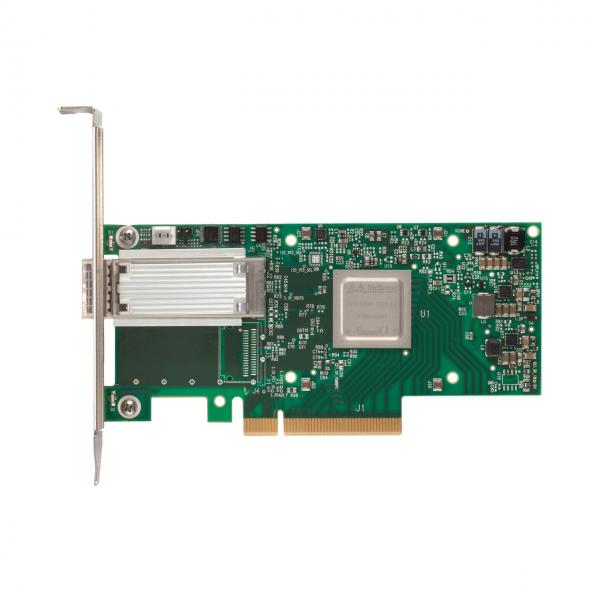 Mellanox Technologies MCX415A-BCAT scheda di rete e adattatore Interno 56000 Mbit/s (NVIDIA ConnectX-4 EN MCX415A-BCAT - Network adapter - PCIe 3.0 x16 - 40Gb Ethernet / 56Gb Ethernet QSFP)