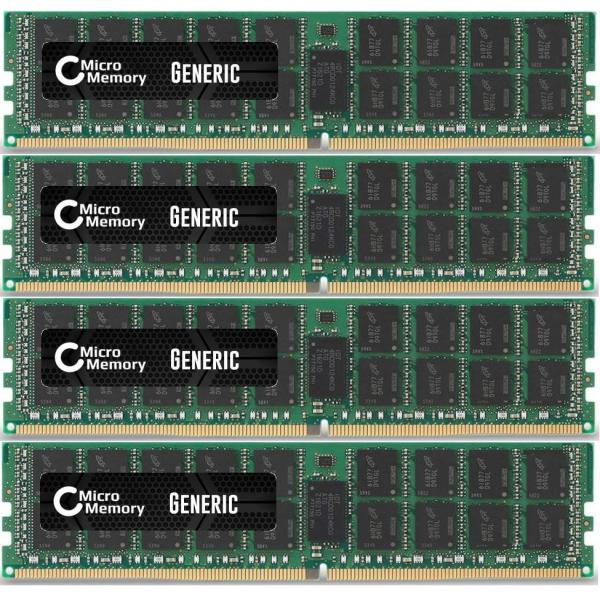CoreParts MMH9736/64GB memoria 4 x 16 GB DDR4 2133 MHz (64GB Memory Module for HP - 2133Mhz DDR4 Major DIMM - KIT - 4x16GB 2133MHz DDR4 MAJOR DIMM - KIT 4x16GB - Warranty: 120M)