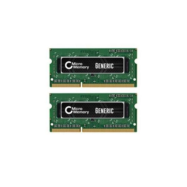 CoreParts MMKN070-8GB memoria 2 x 4 GB DDR3 1600 MHz (8GB Memory Module 1600Mhz - DDR3 Major SO-DIMM 1600MHz - DDR3 MAJOR SO-DIMM - Warranty: 120M)