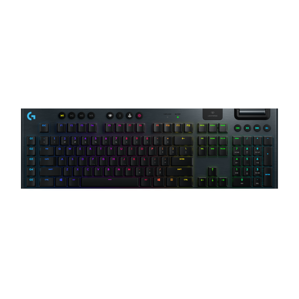G915 LIGHTSPEED WRLS RGB MECH. - GAM. KEYB GL TACTILE CARBON GER - Versione Tedesca