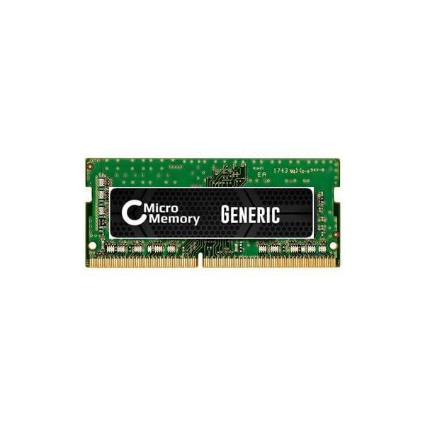 CoreParts MMHP178-8GB memoria 1 x 8 GB DDR4 2666 MHz (8GB Memory Module 2666Mhz - DDR4 Major SO-DIMM for HP - 2666MHz DDR4 MAJOR SO-DIMM - Warranty: 120M)