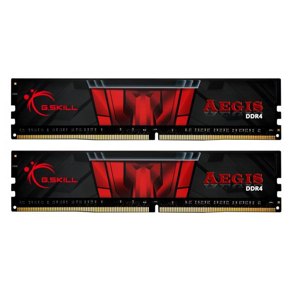 G.Skill Aegis F4-3200C16D-32GIS memoria 32 GB 2 x 16 GB DDR4 (G.Skill DDR4 RAM 32GB [2x16GB Dual-Kit] PC3200 CL16 16GIS Aegis black [Intel optimiert])