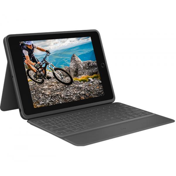 Logitech Rugged Folio (RUGGED FOLIO GRAPHITE DEU - CENTRAL) - Versione Tedesca