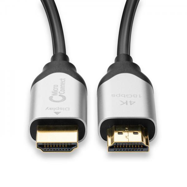 Microconnect HDM191915V2.0OP cavo HDMI 15 m HDMI tipo A [Standard] Nero (Premium High Speed Active - Optic HDMI 2.0 Cable 15m HDMI - 2.0 4K 60Hz,18Gbp Support: YUV4:4:4, EDID/HDCP2.2/HDR/ARC - Warranty: 300M)