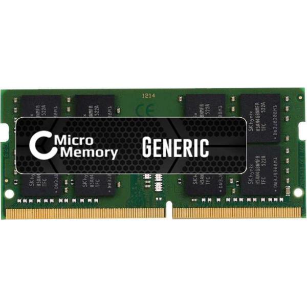 CoreParts MMKN098-16GB memoria 1 x 16 GB DDR4 2666 MHz (16GB Memory Module 2666Mhz - DDR4 Major SO-DIMM 2666MHz - DDR4 MAJOR SO-DIMM - Warranty: 120M)