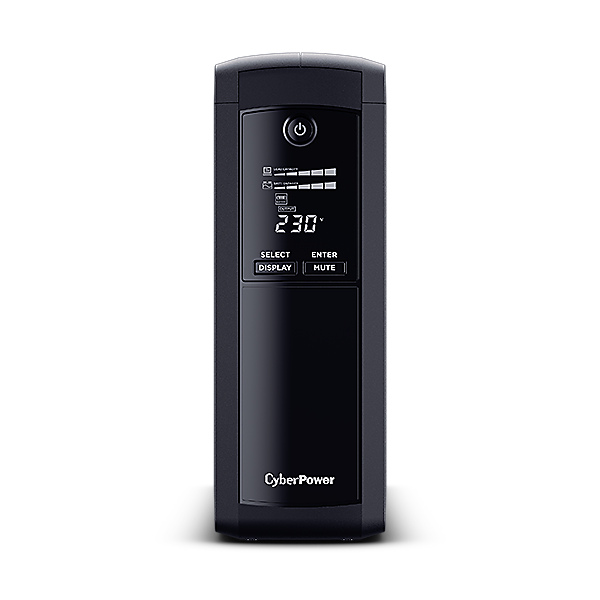 CyberPower VP1600EILCD gruppo di continuità [UPS] A linea interattiva 1,6 kVA 960 W 8 presa[e] AC (CYBERPOWER VP1600EILCD SOHO UPS 1600VA/960W; AVR Line-Interactive GreenPower Energy Saving Technology LCD USB Shutdownsoftware 8xIEC Outlets [2Years warranty])
