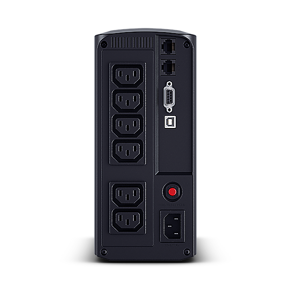 CyberPower VP1000EILCD gruppo di continuità [UPS] A linea interattiva 1 kVA 550 W 6 presa[e] AC (CYBERPOWER VP1000EILCD SOHO UPS 1000VA/550W; AVR Line-Interactive GreenPower Energy Saving Technology LCD USB Shutdownsoftware 6xIEC Outlets [2Years warranty])