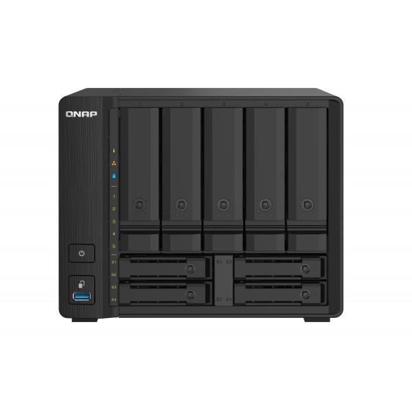 QNAP TS-932PX-4G NAS Tower Annapurna Labs Alpine AL-324 4 GB DDR4 40 TB HDD QNAP Turbo System Nero (QNAP TS-932PX-4G/40TB TOSH 9 Bay Desktop)