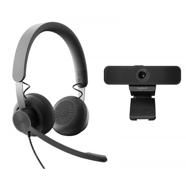 Logitech 991-000339 sistema di conferenza 1 persona[e] 3 MP Sistema di videoconferenza personale (Logitech Wired Personal Video Collabor)