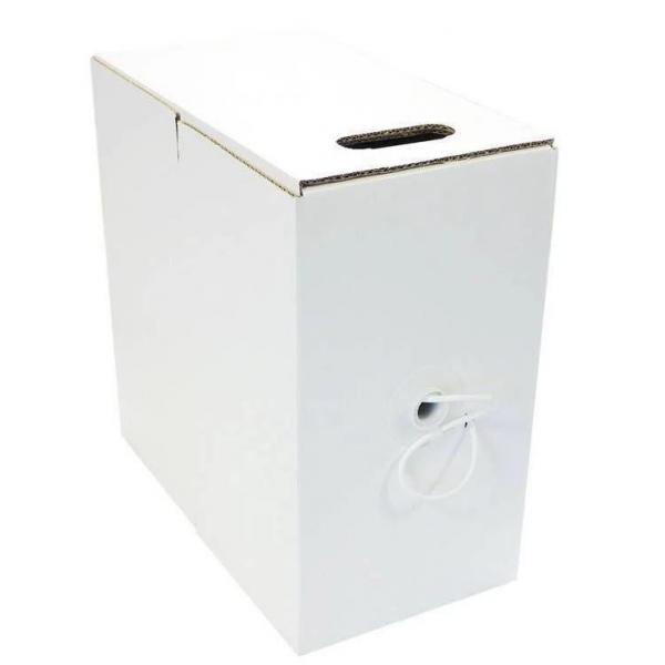 Microconnect KAB038-305 cavo di rete Bianco 305 m Cat6 U/UTP [UTP] (Cat6 UTP Solid, 23AWG 0.55MM - CCA, PVC,305m U/UTP CAT6 305m - White, 305m - Warranty: 300M)