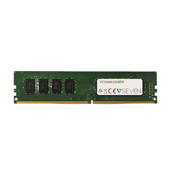 V7 V72560032GBDE memoria 32 GB 1 x 32 GB DDR4 3200 MHz Data Integrity Check [verifica integrità dati] (32GB DDR4 3200MHZ CL22 ECC DIMM - PC4-25600 1.2V)