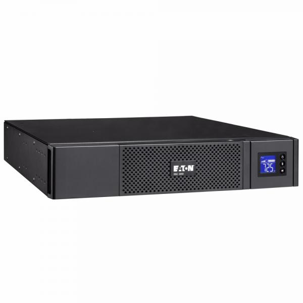 Eaton 5SC2200IRTBS gruppo di continuità [UPS] A linea interattiva 2,2 kVA 1980 W 9 presa[e] AC (Eaton 5SC - UPS [rack-mountable / external] - AC 220/230/240 V - 1980 Watt - 2200 VA - 1-phase - RS-232, USB - output connectors: 9 - 2U - 19 - black)